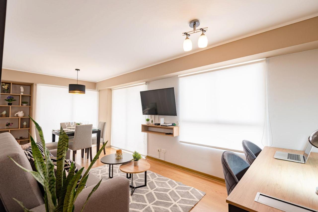 Alu Apartments - Limit With Miraflores Panoramic City View 리마 외부 사진