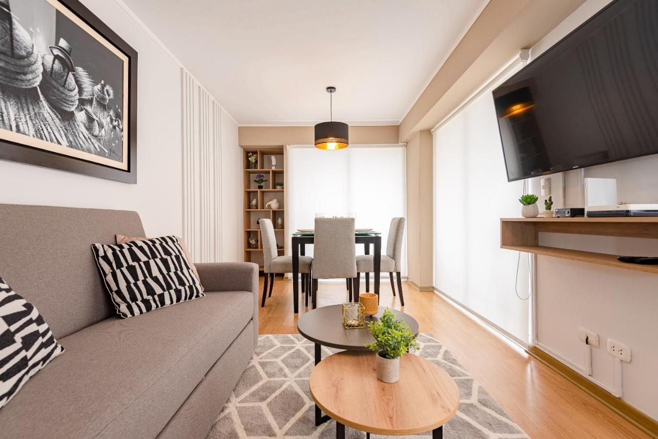 Alu Apartments - Limit With Miraflores Panoramic City View 리마 외부 사진