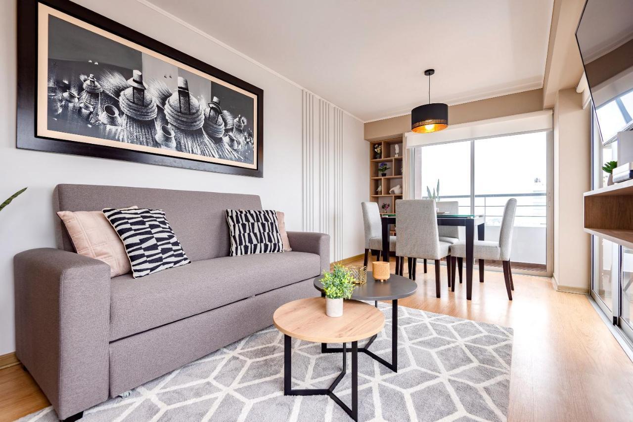 Alu Apartments - Limit With Miraflores Panoramic City View 리마 외부 사진