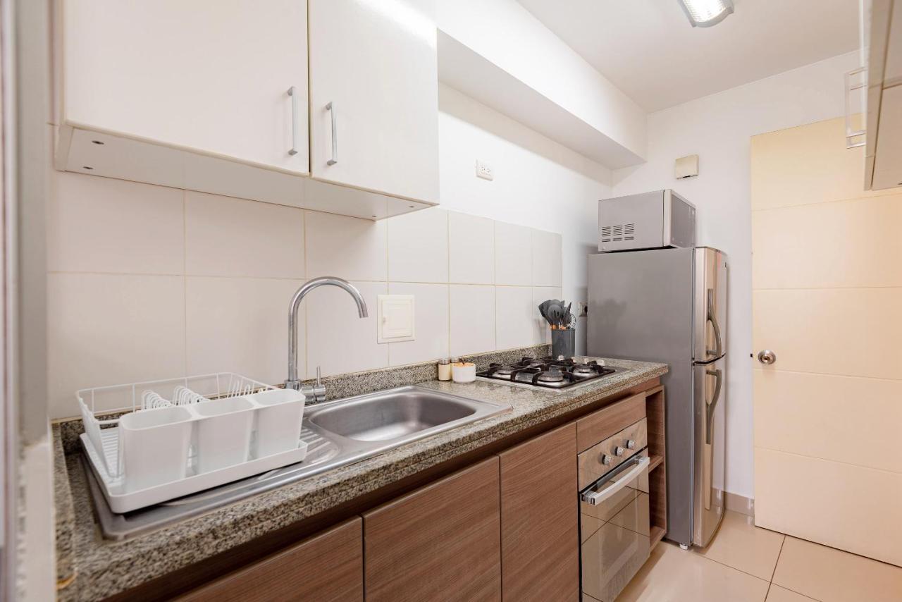 Alu Apartments - Limit With Miraflores Panoramic City View 리마 외부 사진