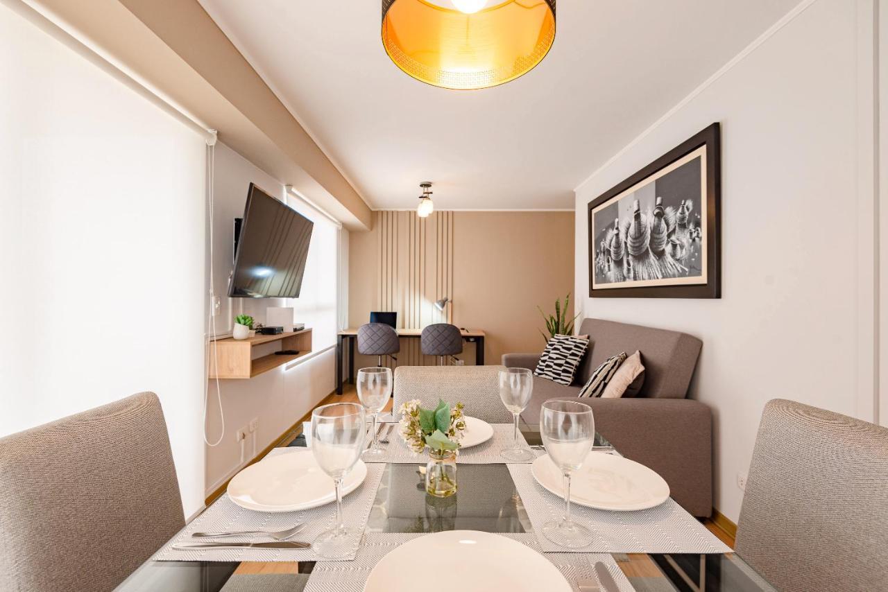 Alu Apartments - Limit With Miraflores Panoramic City View 리마 외부 사진
