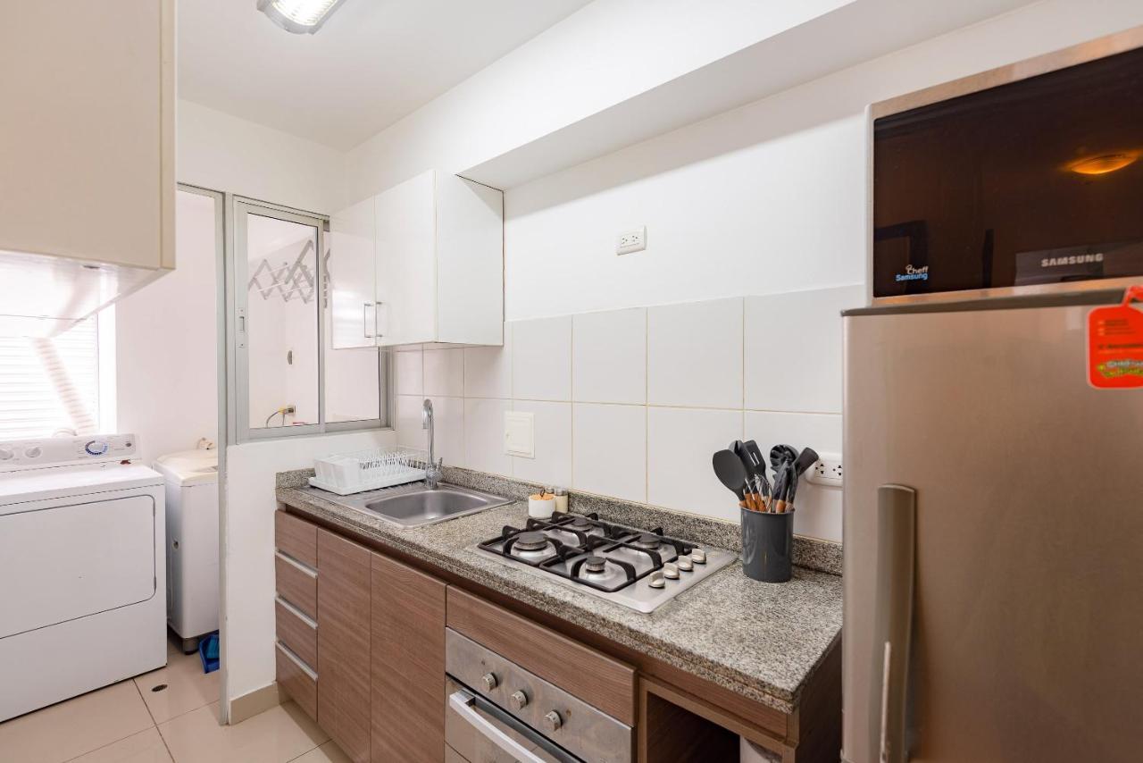 Alu Apartments - Limit With Miraflores Panoramic City View 리마 외부 사진