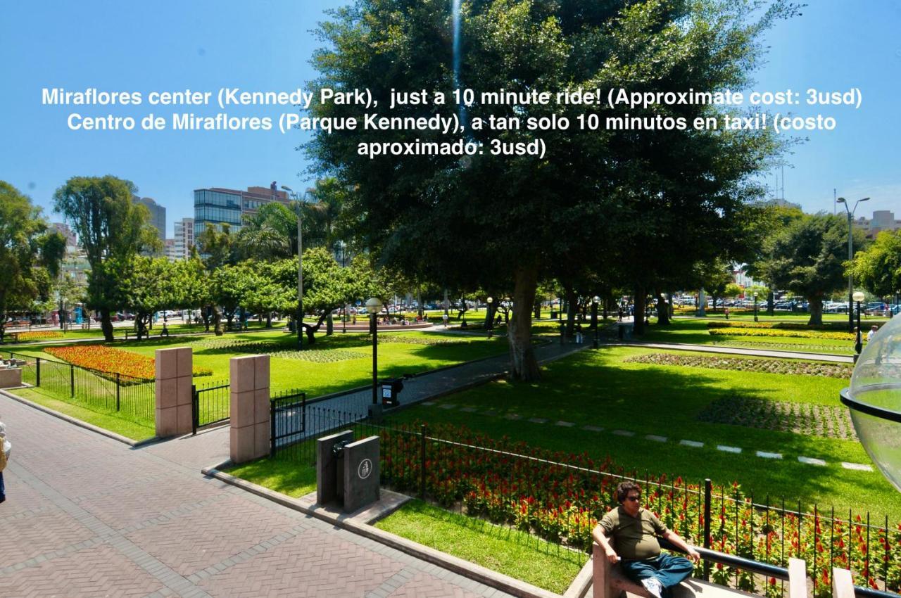 Alu Apartments - Limit With Miraflores Panoramic City View 리마 외부 사진