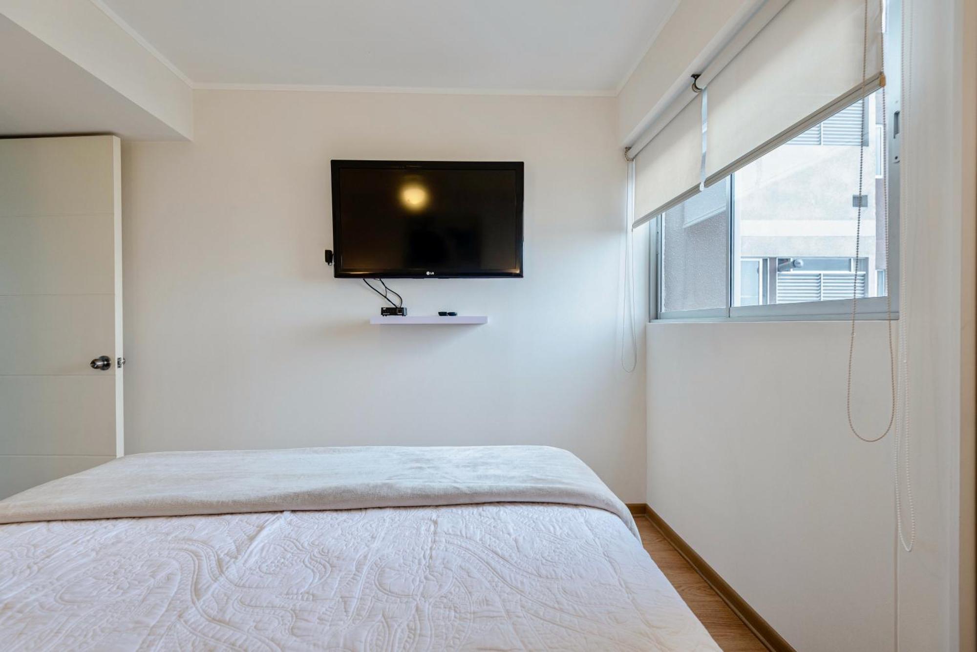 Alu Apartments - Limit With Miraflores Panoramic City View 리마 객실 사진