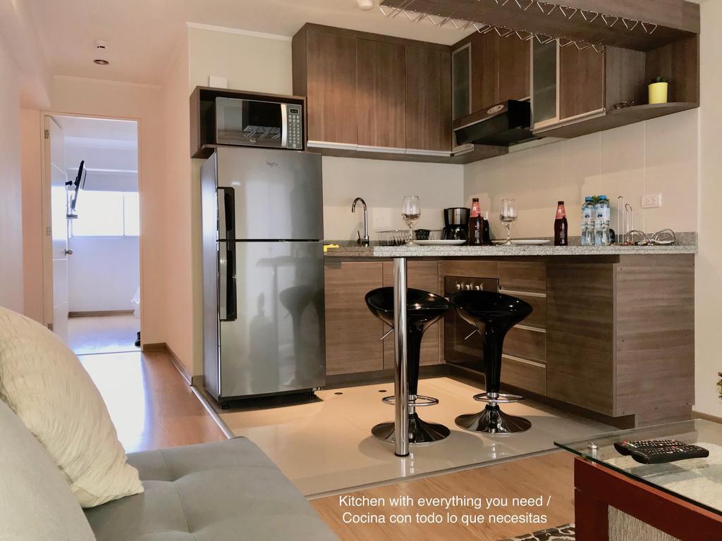 Alu Apartments - Limit With Miraflores Panoramic City View 리마 외부 사진