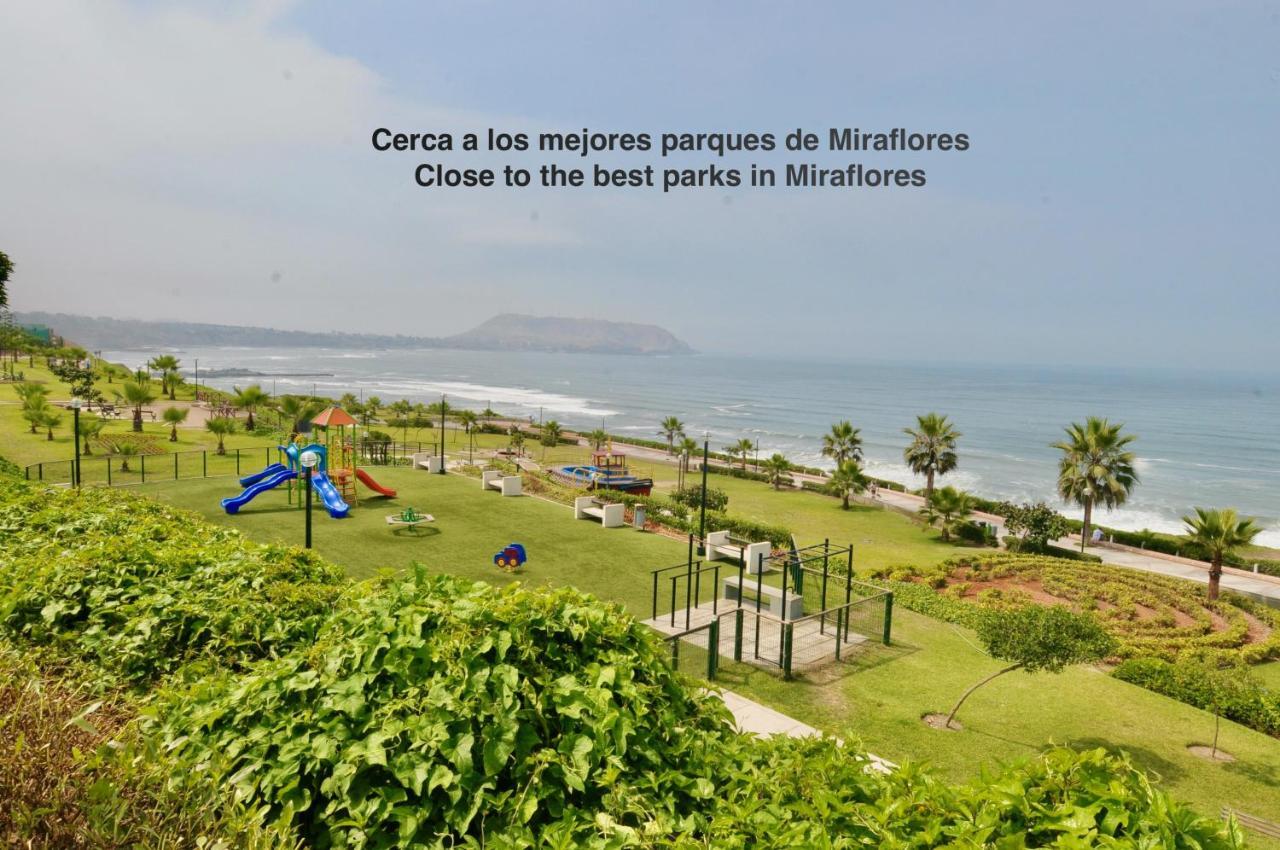Alu Apartments - Limit With Miraflores Panoramic City View 리마 외부 사진
