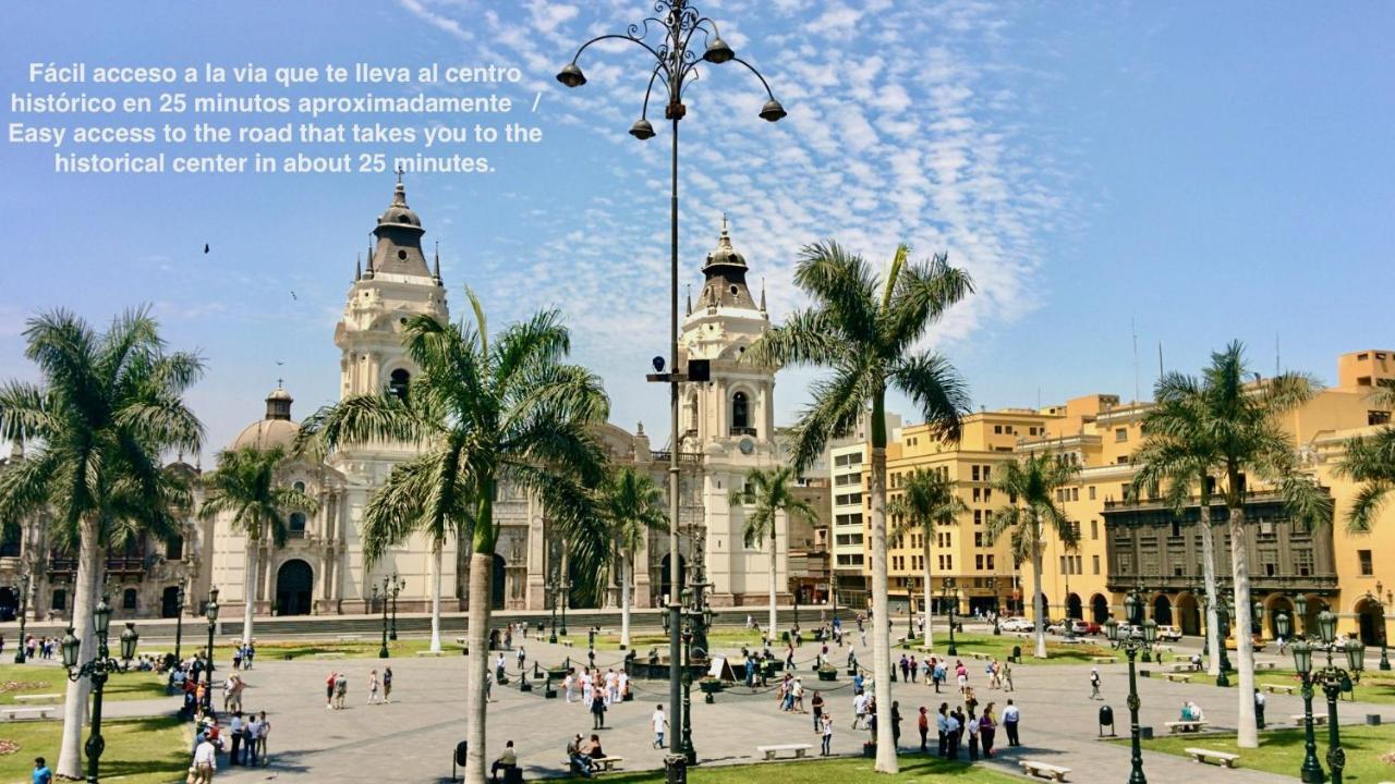 Alu Apartments - Limit With Miraflores Panoramic City View 리마 외부 사진